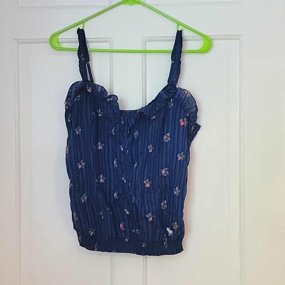 Abercrombie & Fitch Floral Tank Size M